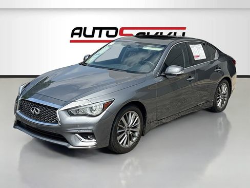 Used 2023 INFINITI Q50 Luxe w/ Cargo Package RWD image 3