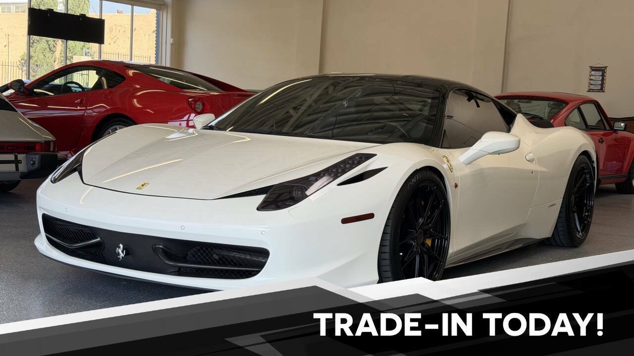 Used 2012 Ferrari 458 Italia Coupe RWD image 1