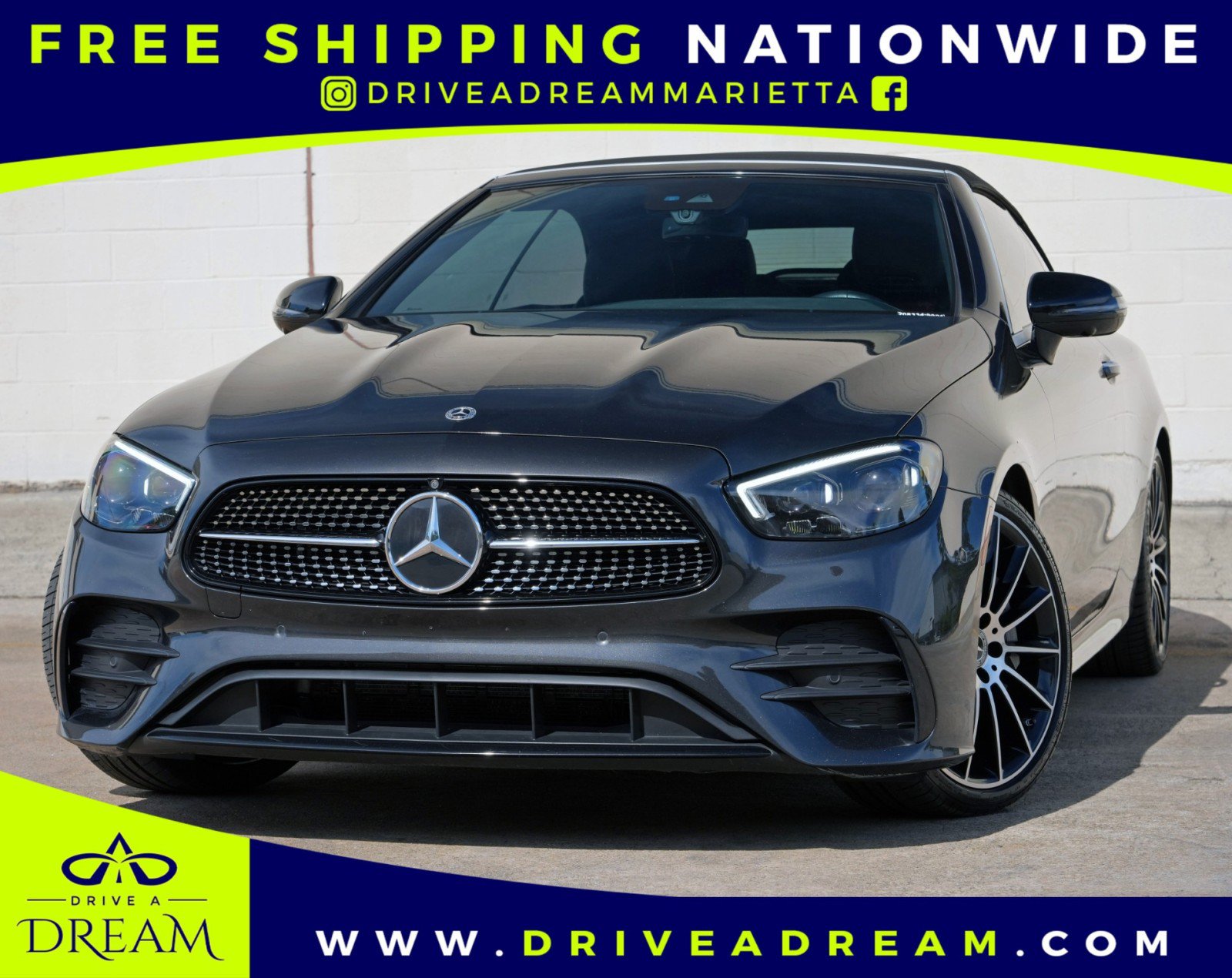 Used 2023 Mercedes-Benz E 450 Cabriolet w/ AMG Line image 1