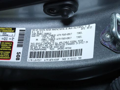 Certified 2023 Toyota Tacoma TRD Sport image 18