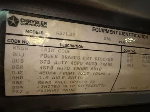 Used 1993 Dodge D/W Truck 350 image 15