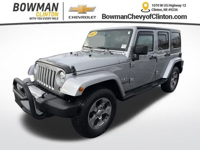 Used 2017 Jeep Wrangler Unlimited Sahara