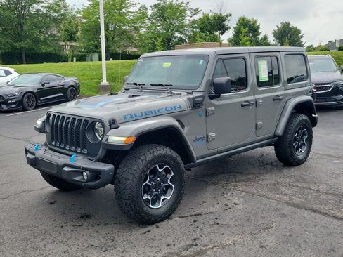 Used 2022 Jeep Wrangler Unlimited Rubicon 4xe w/ Steel Bumper Group AWD/4WD image 2