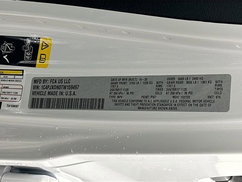 New 2026 Jeep Wrangler Sport AWD/4WD image 17