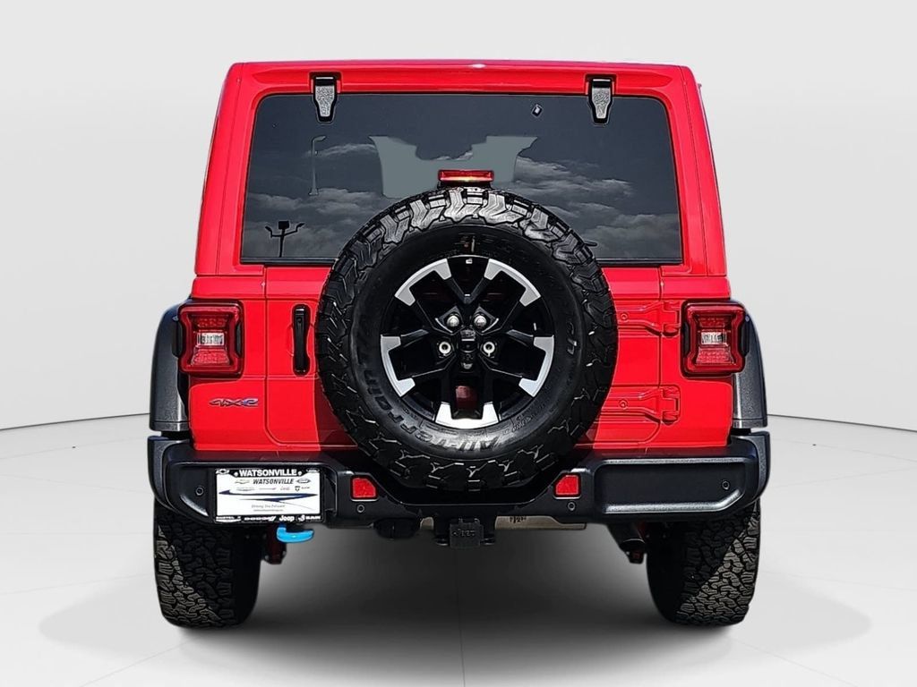 Used 2025 Jeep Wrangler Unlimited Rubicon 4xe w/ Safety Group AWD/4WD image 4