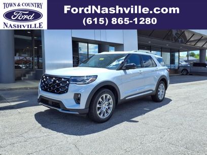 New 2025 Ford Explorer Platinum