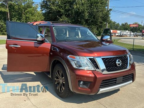 Used 2018 Nissan Armada Platinum w/ Captain Seat Package RWD image 10