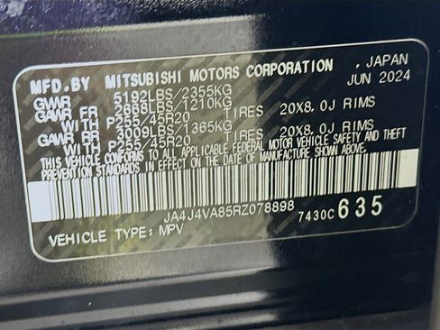 Used 2024 Mitsubishi Outlander SE AWD/4WD image 12