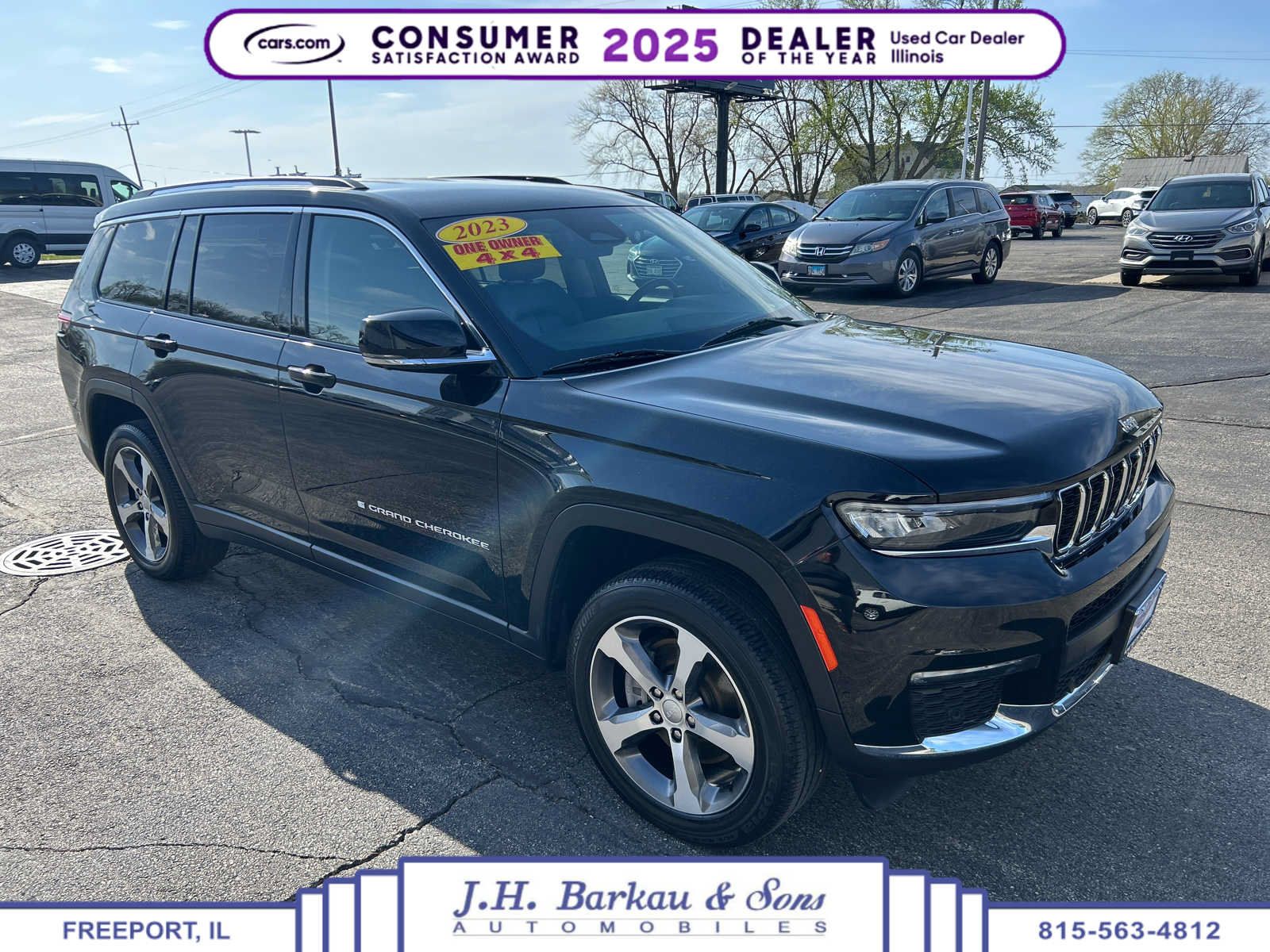 Used 2023 Jeep Grand Cherokee L Limited w/ Luxury Tech Group II AWD/4WD image 1