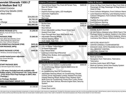 New 2026 Chevrolet Silverado 1500 LT w/ Z71 Off-Road Package image 9