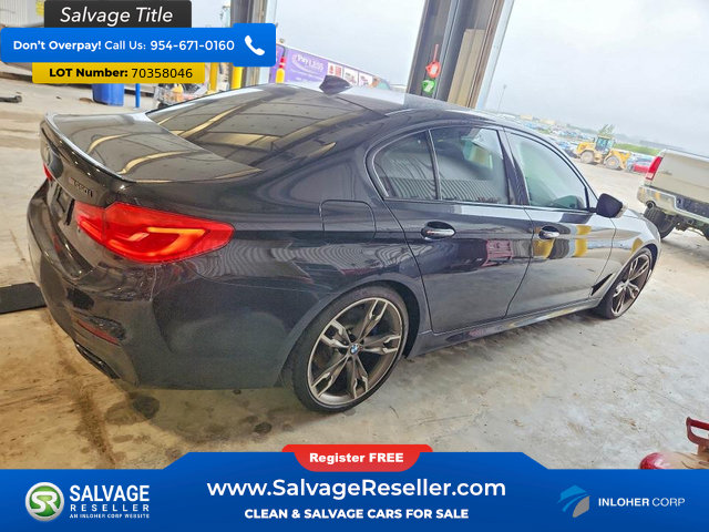Used 2018 BMW M550i xDrive AWD/4WD image 4