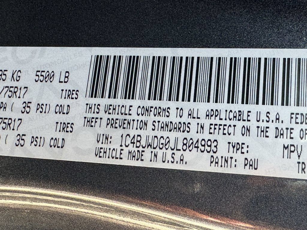 Used 2018 Jeep Wrangler Unlimited Sport S AWD/4WD image 25