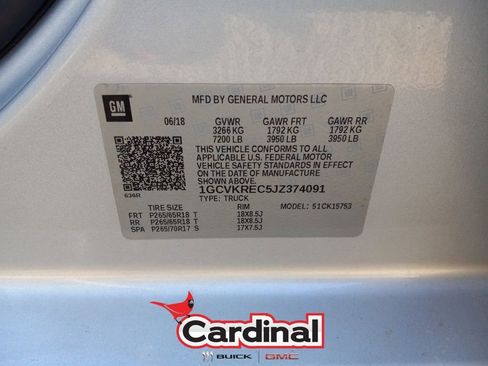 Used 2018 Chevrolet Silverado 1500 LT w/ All Star Edition image 34