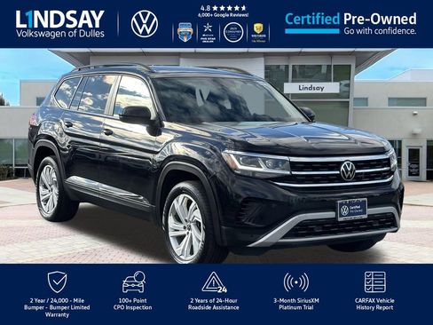 Certified 2023 Volkswagen Atlas SE w/ Panoramic Sunroof Package image 1