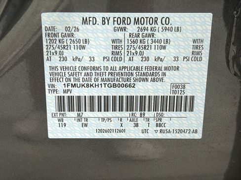 Used 2026 Ford Explorer ST-Line w/ ST-Line Street Pack AWD/4WD image 29