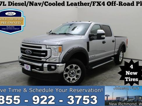 Certified 2021 Ford F250 Lariat w/ Chrome Package AWD/4WD image 1