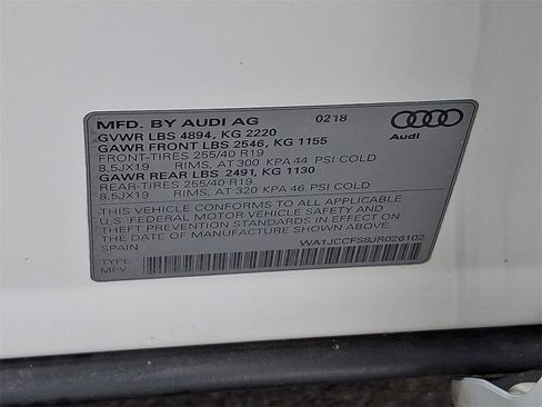 Used 2018 Audi Q3 2.0T Premium Plus w/ Premium Plus Package image 29