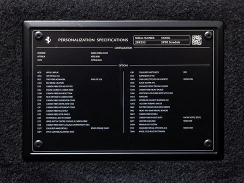 Certified 2023 Ferrari SF90 Stradale AWD/4WD image 48