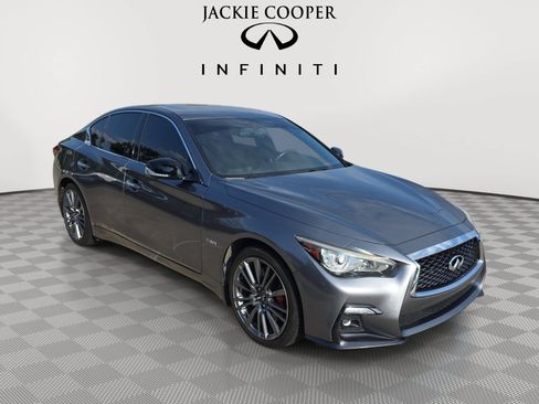 Certified 2019 INFINITI Q50 Red Sport 400 w/ Cargo Package (L96) AWD/4WD image 3