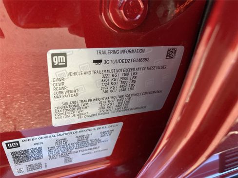 New 2026 GMC Sierra 1500 SLT w/ SLT Premium Plus Package AWD/4WD image 34