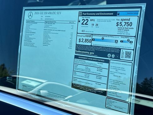 New 2026 Mercedes-Benz GLE 350 4MATIC image 42