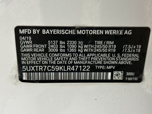 Used 2019 BMW X3 sDrive30i w/ M Sport Package 2 RWD image 29