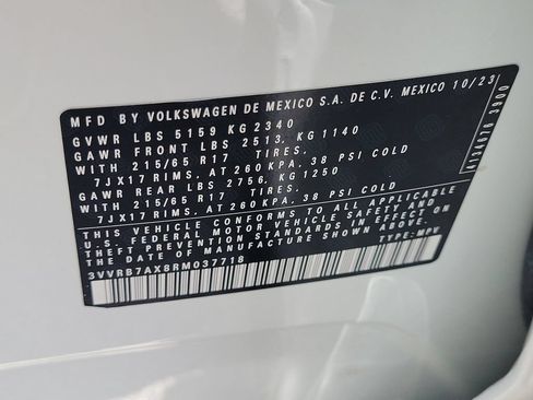 Used 2024 Volkswagen Tiguan S FWD image 26