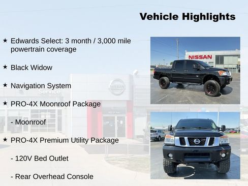 Used 2014 Nissan Titan PRO-4X w/ Pro-4x Luxury Package AWD/4WD image 7