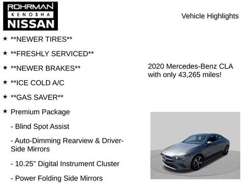 Used 2020 Mercedes-Benz CLA 250 4MATIC image 7
