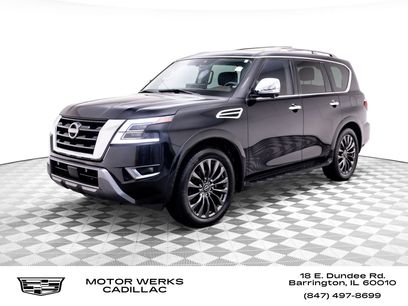 Used 2023 Nissan Armada Platinum w/ Captain's Chairs Package