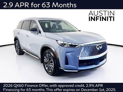 New 2026 INFINITI QX60 Luxe w/ Cargo Package