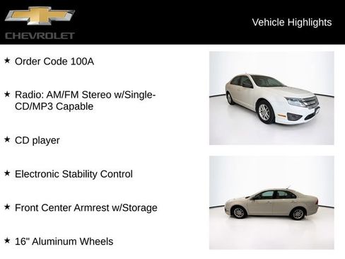 Used 2012 Ford Fusion S image 5