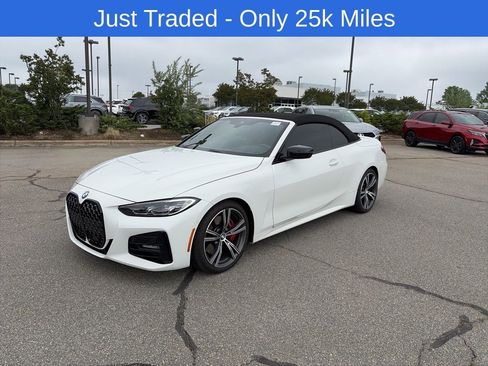 Used 2021 BMW 430i Convertible w/ M Sport Package RWD image 1