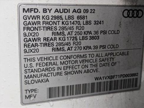 Used 2023 Audi Q7 3.0T Prestige w/ Prestige Package image 16