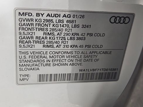 New 2026 Audi Q7 3.0T Premium Plus AWD/4WD image 44