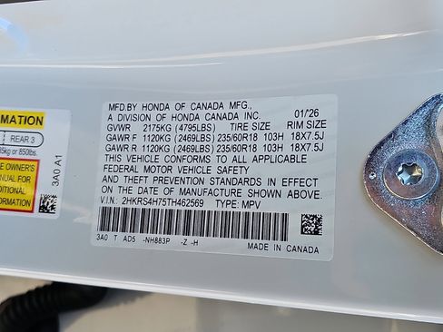 New 2026 Honda CR-V EX-L image 10