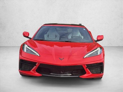 Used 2021 Chevrolet Corvette Stingray Coupe w/ Engine Appearance Package RWD image 2