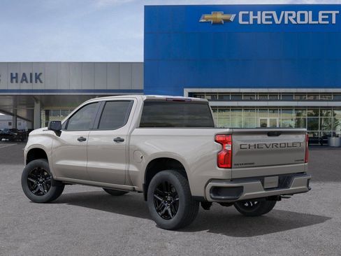 New 2026 Chevrolet Silverado 1500 Custom w/ LPO, Dark Essentials Package RWD image 3