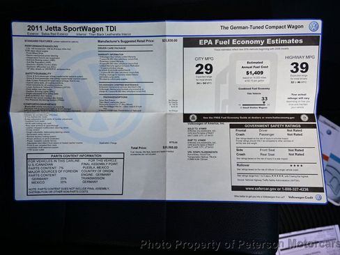 Used 2011 Volkswagen Jetta TDI image 50