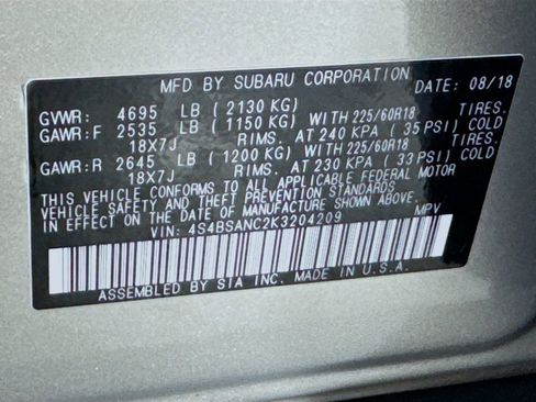 Used 2019 Subaru Outback 2.5i Limited w/ Popular Package #2 image 41