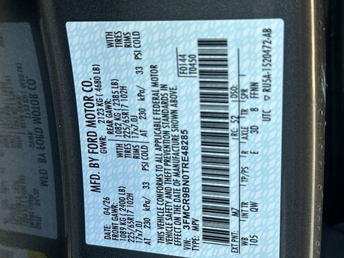 Used 2026 Ford Bronco Sport Big Bend w/ Convenience Package AWD/4WD image 29