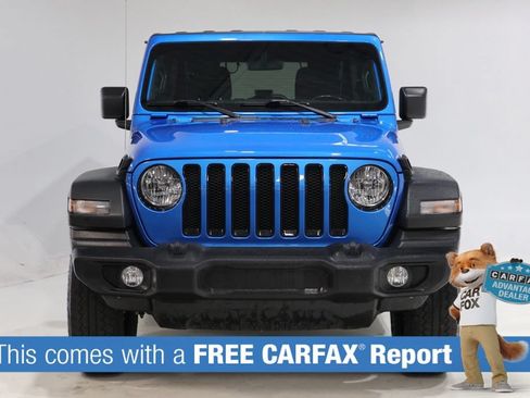 Used 2021 Jeep Wrangler Unlimited Sport AWD/4WD image 2