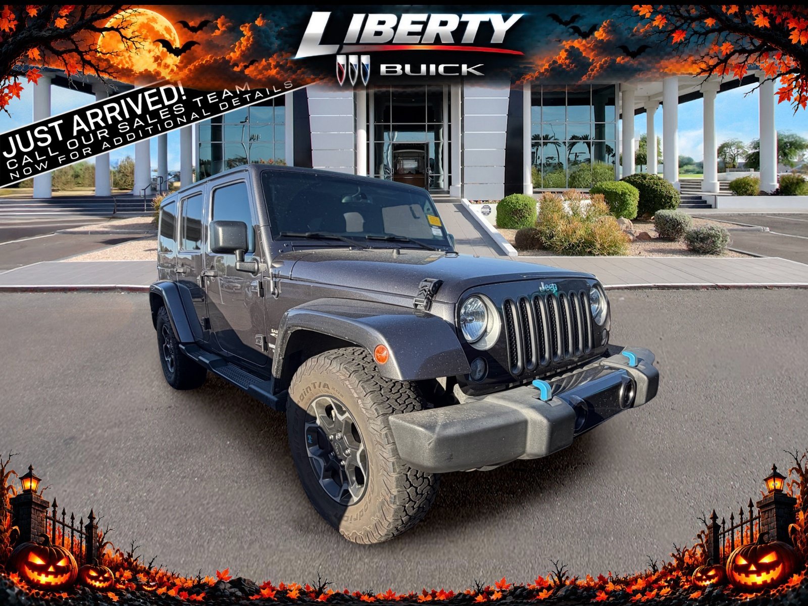Used 2016 Jeep Wrangler Unlimited Sahara w/ Max Tow Package AWD/4WD image 1