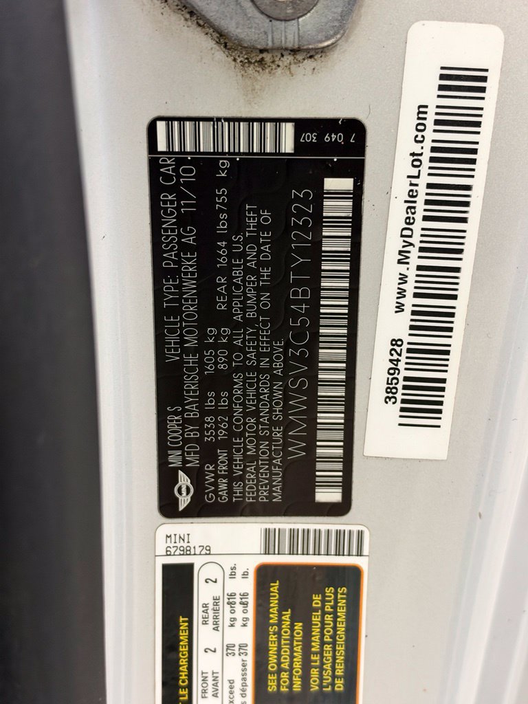 Used 2011 MINI Cooper S FWD image 35