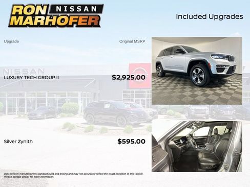 Used 2023 Jeep Grand Cherokee 4WD 4xe w/ Luxury Tech Group II image 6
