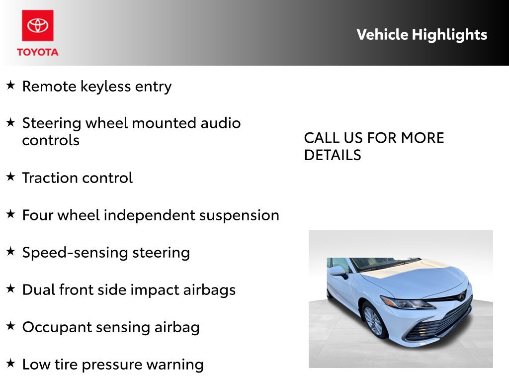 Certified 2024 Toyota Camry LE FWD image 13