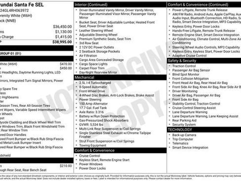 Used 2024 Hyundai Santa Fe SEL image 5