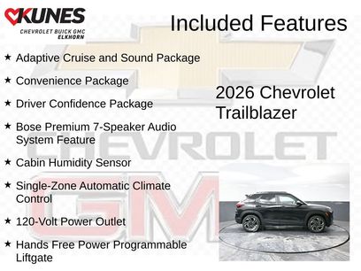 New 2026 Chevrolet TrailBlazer RS w/ Convenience Package