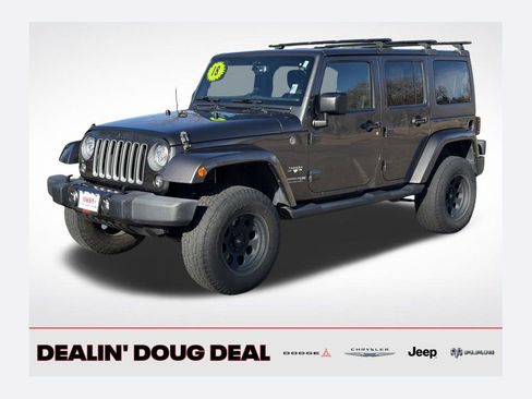 Used 2018 Jeep Wrangler Unlimited Sahara image 1