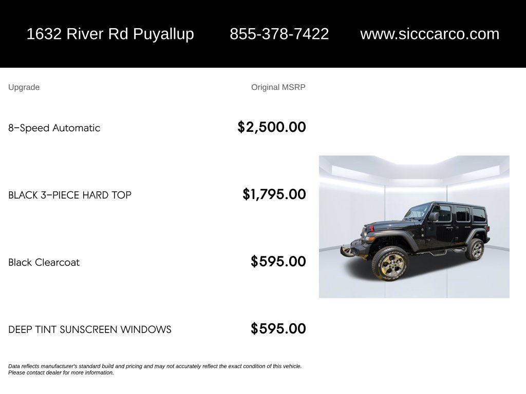 Used 2025 Jeep Wrangler Unlimited Sport AWD/4WD image 5